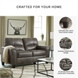 Signature Design by Ashley Navi Loveseat in Smoke