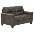Signature Design by Ashley Navi Loveseat in Smoke