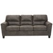 Signature Design by Ashley Navi Queen Sleeper Sofa in Smoke