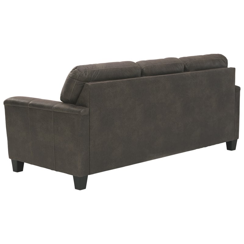 Signature Design by Ashley Navi Queen Sleeper Sofa in Smoke