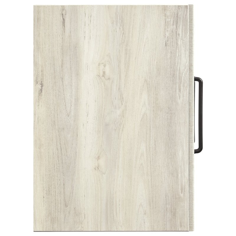Signature Design by Ashley Cambeck Narrow 5 Drawer Chest in Whitewash