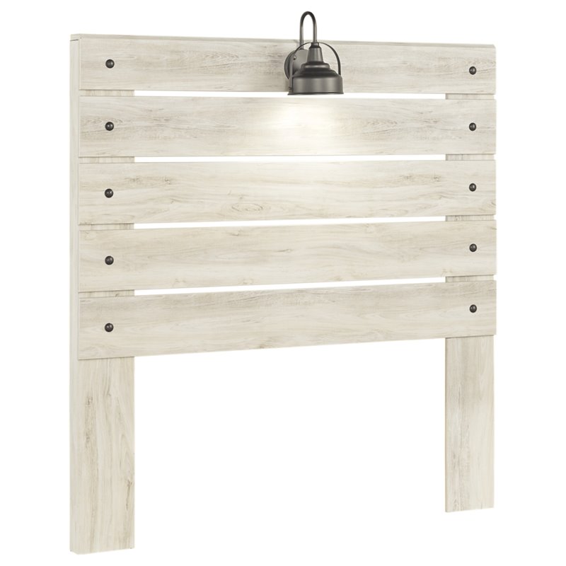 Signature Design by Ashley Cambeck Full Panel Headboard in Whitewash