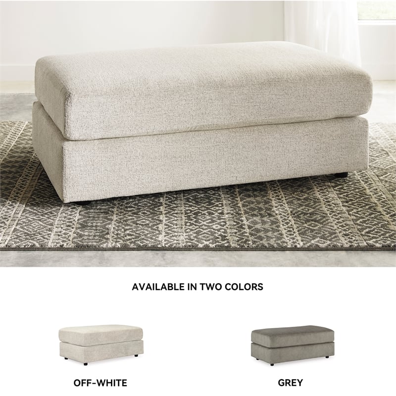 Signature Design by Ashley Soletren Oversized Accent Ottoman in Stone