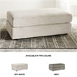 Signature Design by Ashley Soletren Oversized Accent Ottoman in Stone