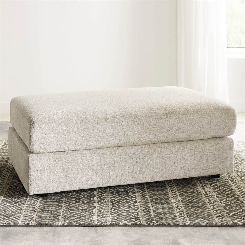 Signature Design by Ashley Soletren Oversized Accent Ottoman in Stone