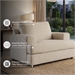 Signature Design by Ashley Soletren Oversized Accent Chair in Stone