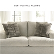 Signature Design by Ashley Soletren Loveseat in Stone