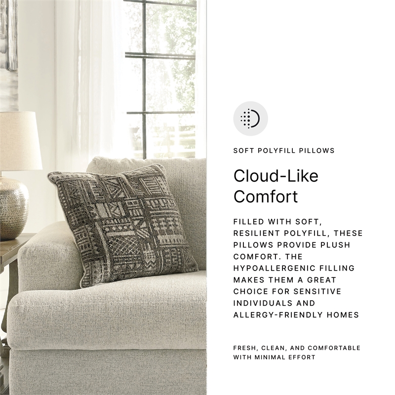Signature Design by Ashley Soletren Loveseat in Stone