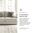 Signature Design by Ashley Soletren Loveseat in Stone