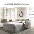 Signature Design by Ashley Soletren Queen Sleeper Sofa in Stone