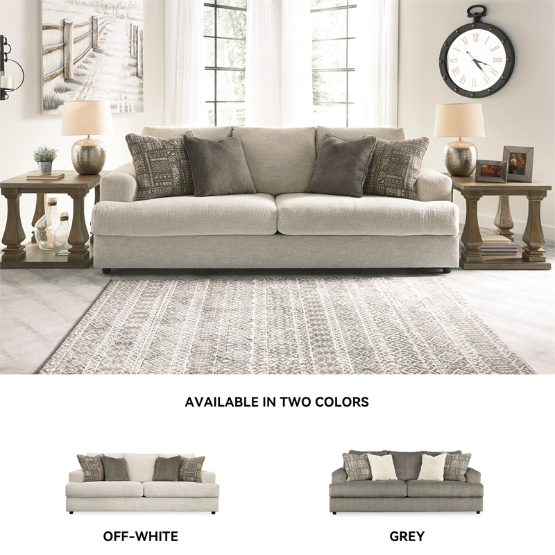 Signature Design by Ashley Soletren Queen Sleeper Sofa in Stone