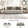 Signature Design by Ashley Soletren Queen Sleeper Sofa in Stone