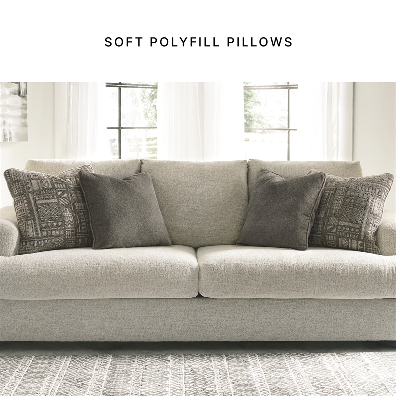 Signature Design by Ashley Soletren Queen Sleeper Sofa in Stone