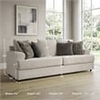 Signature Design by Ashley Soletren Queen Sleeper Sofa in Stone
