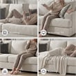 Signature Design by Ashley Soletren Queen Sleeper Sofa in Stone