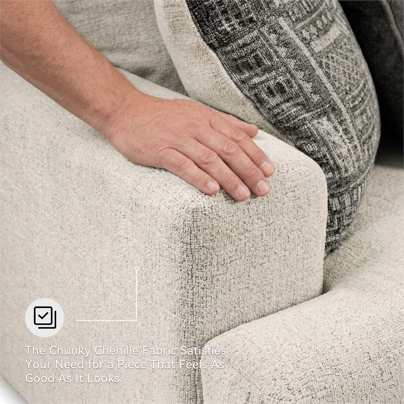 Signature Design by Ashley Soletren Queen Sleeper Sofa in Stone