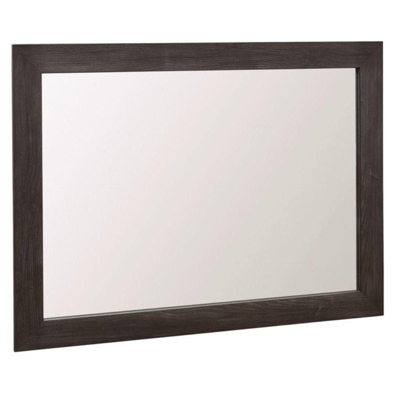Signature Design by Ashley Paxberry Engineered Wood/Glass Bedroom Mirror - Black