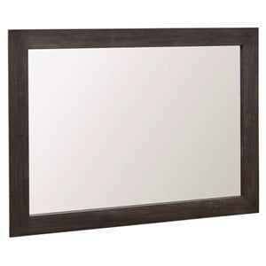 Signature Design by Ashley Paxberry Engineered Wood/Glass Bedroom Mirror - Black