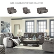 Signature Design by Ashley Tulen Rocker Recliner in Gray