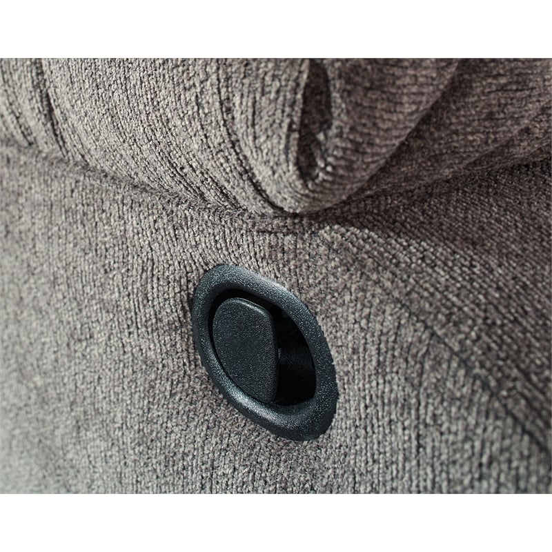 Signature Design by Ashley Tulen Rocker Recliner in Gray