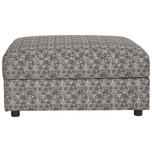 signature design by ashley kellway ottoman with storage in bisque