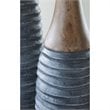Signature Design by Ashley Blayze 2 Piece Vase Set in Antique Gray and Brown