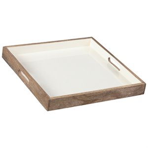 signature design by ashley moria tray in natural and white