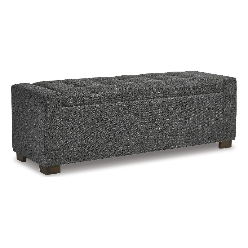 Signature Design by Ashley Cortwell Storage Bench in Gray