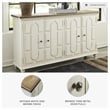 Signature Design by Ashley Roranville Accent Cabinet in Antique White