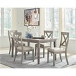 Signature Design by Ashley Parellen Rectangular Dining Table in Gray