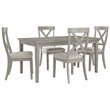 Signature Design by Ashley Parellen Rectangular Dining Table in Gray