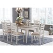 Signature Design by Ashley Skempton Dining Table in White and Light Brown
