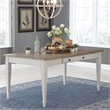 Signature Design by Ashley Skempton Dining Table in White and Light Brown