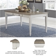 Signature Design by Ashley Skempton Dining Table in White and Light Brown