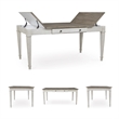 Signature Design by Ashley Skempton Dining Table in White and Light Brown