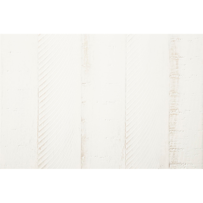 Signature Design by Ashley Valebeck Rectangular Dining Table in White and Brown