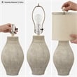 Signature Design by Ashley Layal Paper Table Lamp in Black