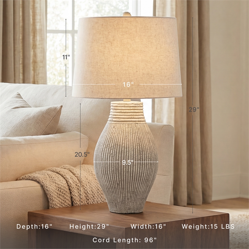 Signature Design by Ashley Layal Paper Table Lamp in Black