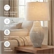Signature Design by Ashley Layal Paper Table Lamp in Black