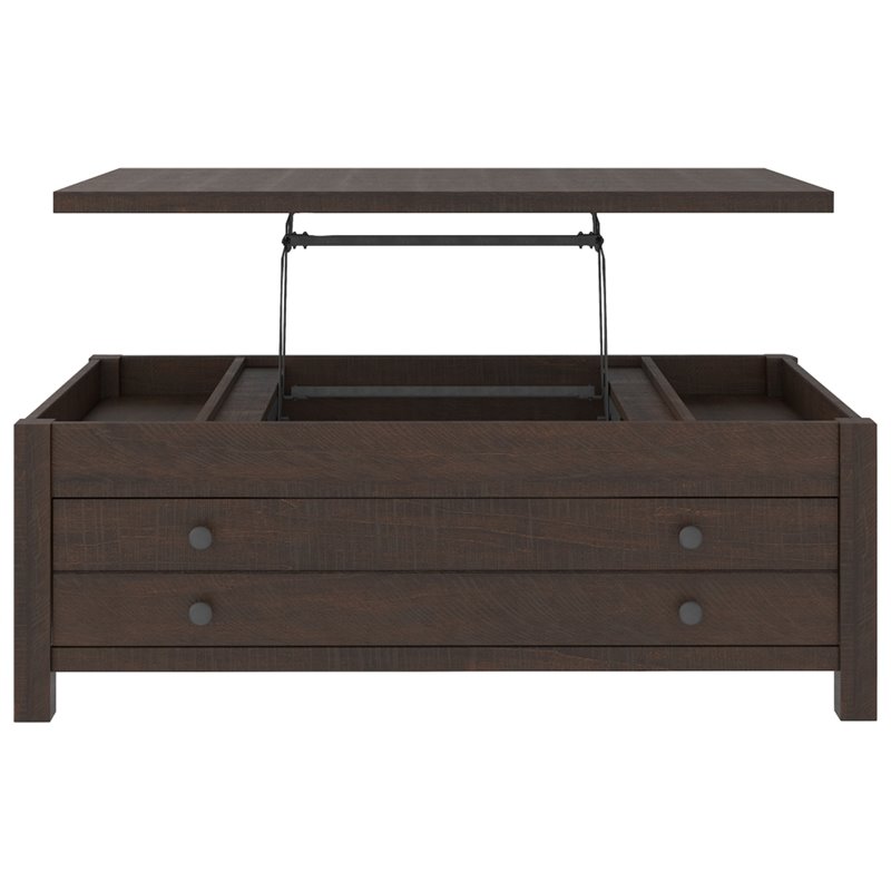 camiburg coffee table with lift top