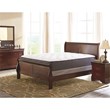 Signature Design by Ashley Alisdair Sleigh Queen Bed in Warm Dark Brown