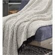 Signature Design by Ashley Leonita Black/White Throw