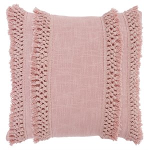 ashley furniture janah pink pillow