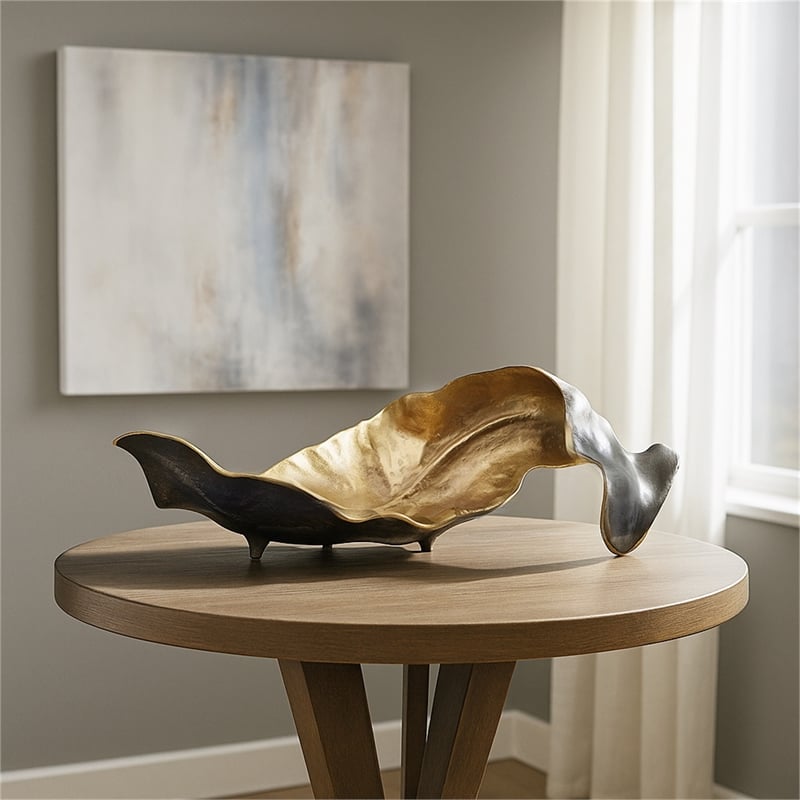 Signature Design by Ashley Melinda Black/Gold Finished Sculpture
