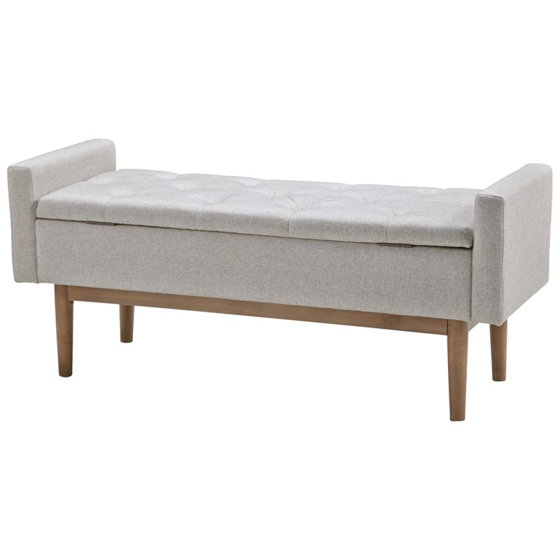 Signature Design by Ashley Briarson Beige/Brown Storage Bench