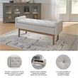 Signature Design by Ashley Briarson Beige/Brown Storage Bench