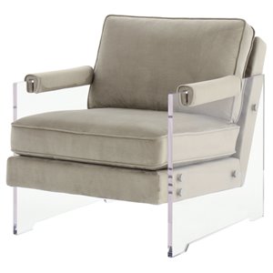 ashley furniture avonley taupe accent chair