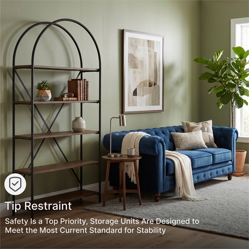 Signature Design by Ashley Galtbury Brown/Black Bookcase