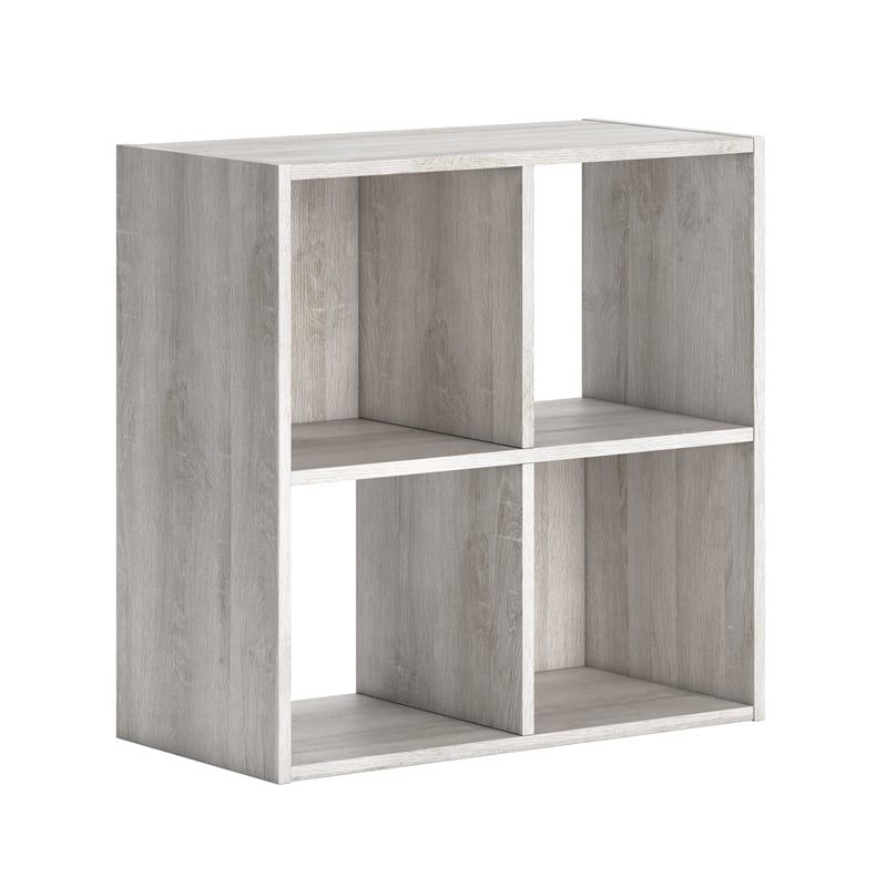 Ashley Furniture Paxberry Four CubeEngineered Wood  Organizer in Off White