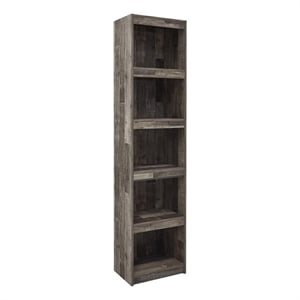 Signature Design by Ashley Derekson Engineered Wood Butcher Block Pier in Gray